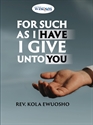 Picture of Such As I Have I Give Unto You (CD Set)